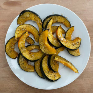 Parmesan Crusted Acorn Squash