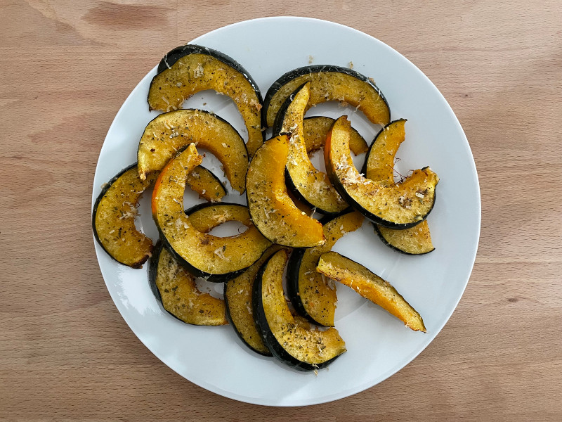 Parmesan Crusted Acorn Squash