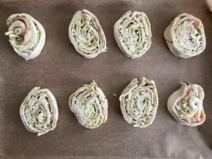 uncooked pinwheels