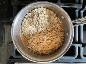 crispy honey peanut-oat bites dry ingredients