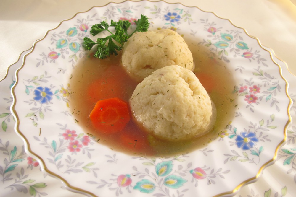 Matzah Ball Soup is an example of a holiday meal that can teach us (remind us) of the value of a culture which we can enjoy in all meals