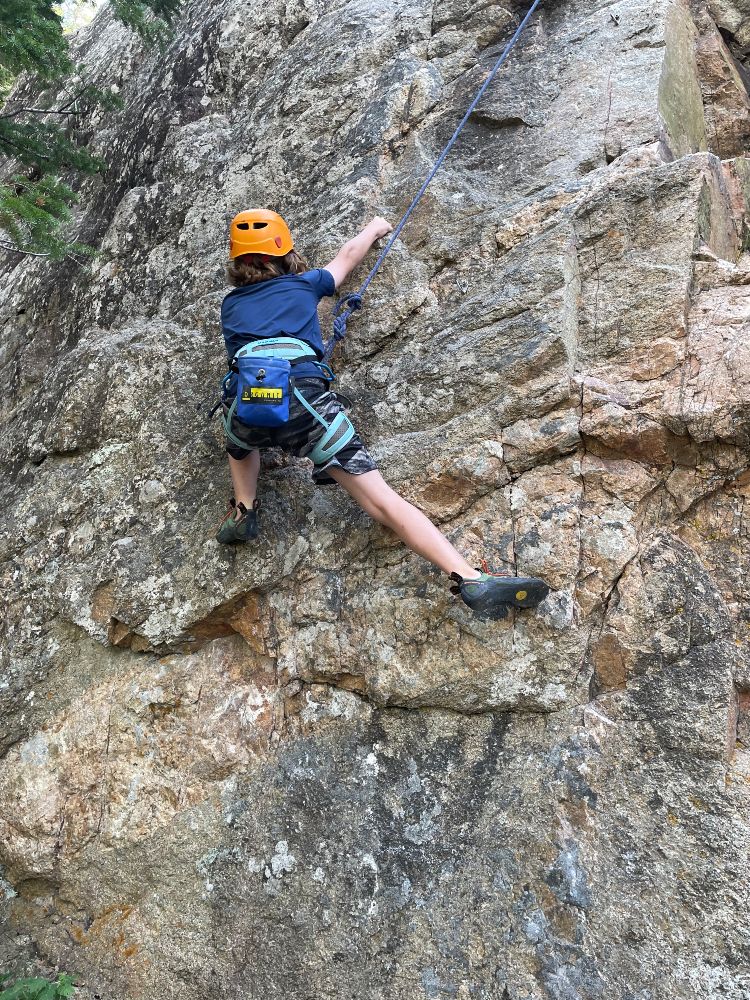 rock climbing a kid activity that can get in the way of family dinner