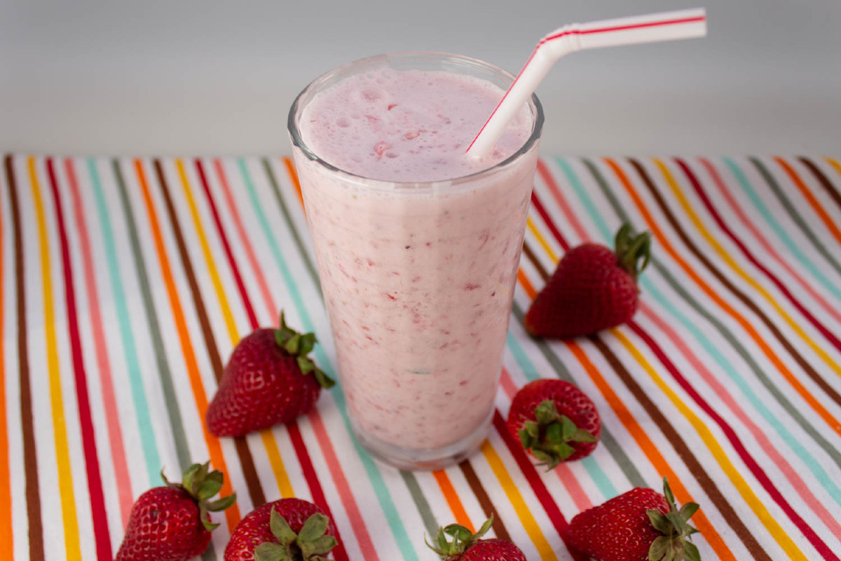 strawberry milkshake