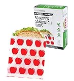 Lunchskins Recyclable and Resealable Paper Sandwich Bags