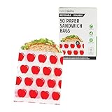 Lunchskins Recyclable and Resealable Paper Sandwich Bags